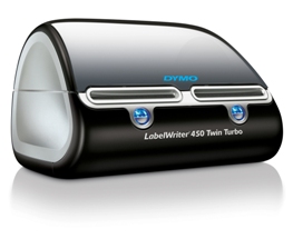 DYMO Twin Bundle - Get a DYMO LabelWriter 450 Twin Turbo, a year of Endicia Standard, 4 DYMO Stamps rolls, and save up to $97! Easy USB setup.