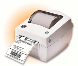Zebra LP2844 Label Printer - Shipping lots of packages? Zebra's latest model is for you! It prints up to 40 labels/min, and uses low-cost commodity 4